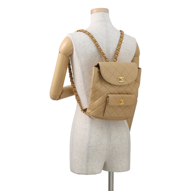 シャネル リュック ココマーク マトラッセ チェーン ラムスキン A10177 CHANEL バッグ バックパック