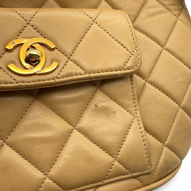 シャネル リュック ココマーク マトラッセ チェーン ラムスキン A10177 CHANEL バッグ バックパック