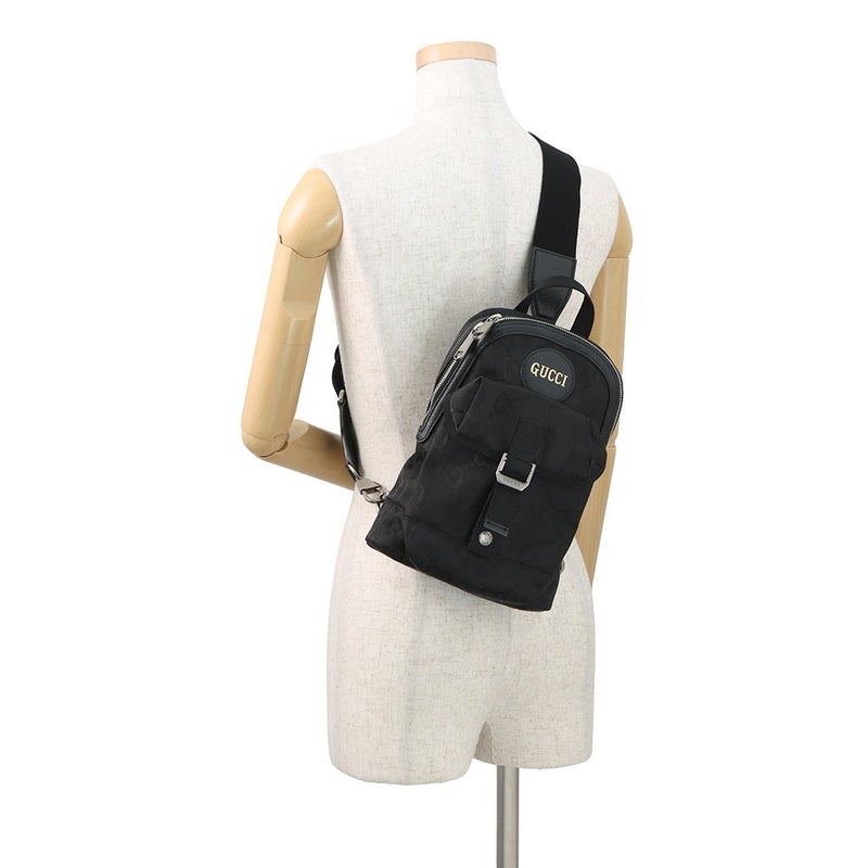 グッチ ボディバッグ GGナイロン オフ ザ グリッド スリング バックパック 658631 GUCCI バッグ 黒