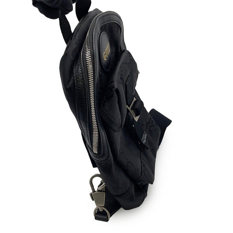 グッチ ボディバッグ GGナイロン オフ ザ グリッド スリング バックパック 658631 GUCCI バッグ 黒