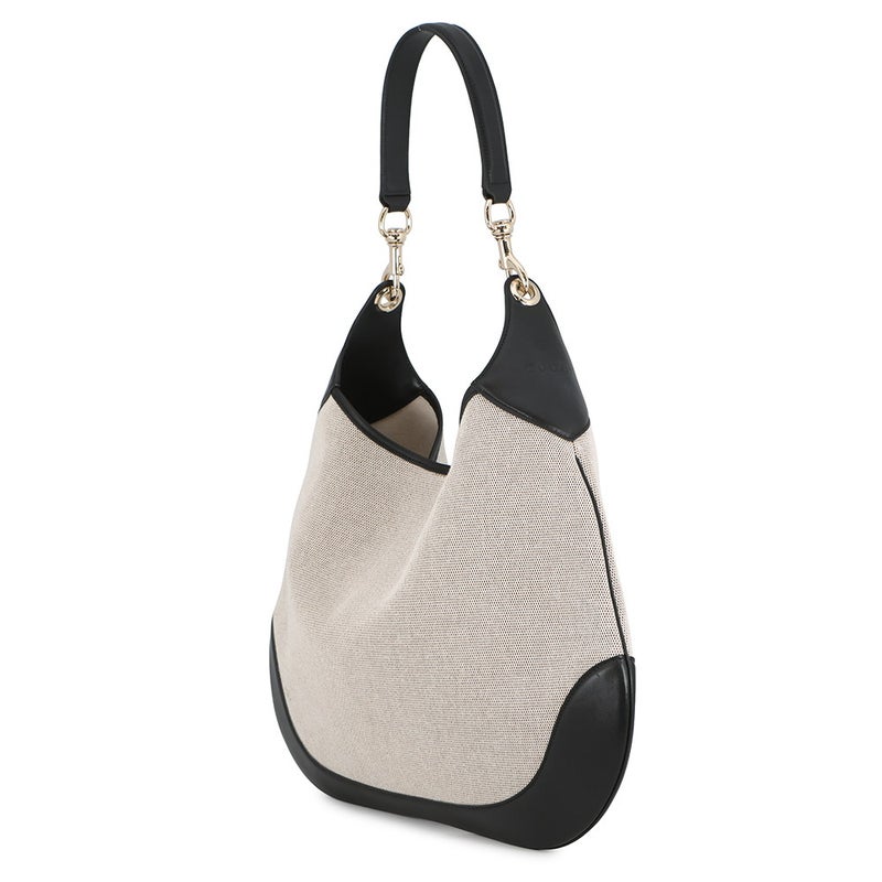 グッチ ショルダーバッグ キャンバス/レザー GUCCI B ワンショルダーバッグ ミディアム 815924 GUCCI バッグ トートバッグ 黒