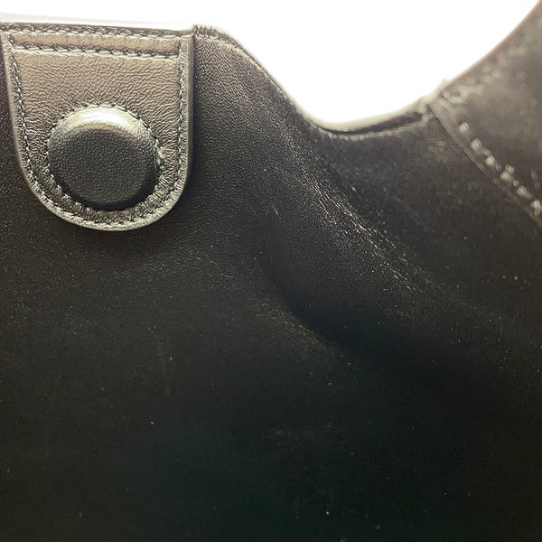 グッチ ショルダーバッグ マイクロGGスエード/レザー GUCCI B スモール 834981 GUCCI バッグ 2way 黒