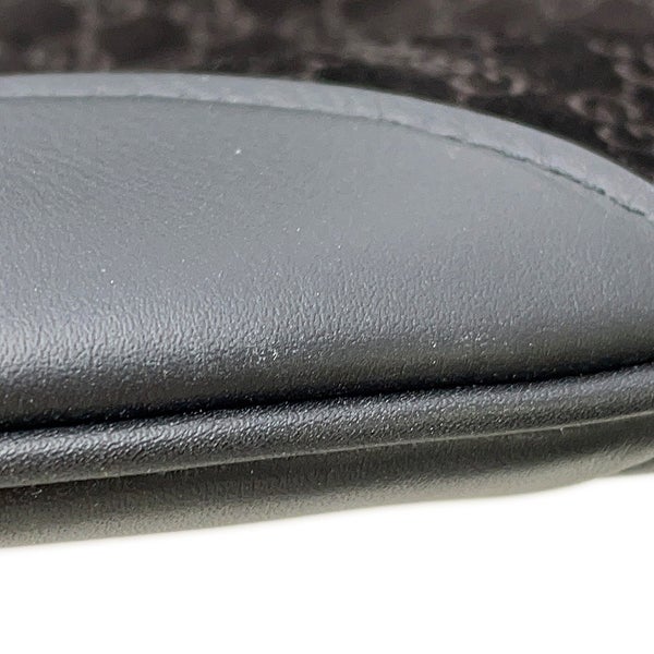 グッチ ショルダーバッグ マイクロGGスエード/レザー GUCCI B スモール 834981 GUCCI バッグ 2way 黒