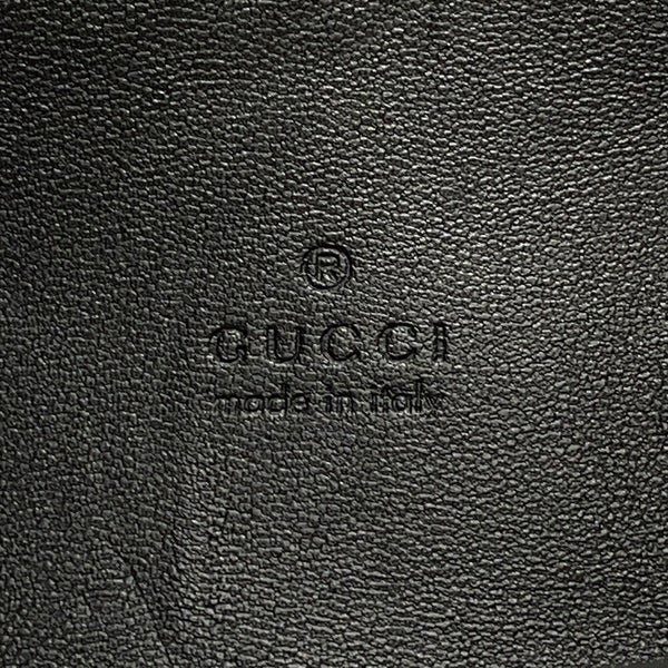 グッチ ショルダーバッグ マイクロGGスエード/レザー GUCCI B スモール 834981 GUCCI バッグ 2way 黒