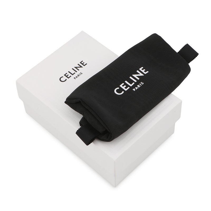 セリーヌ カードケース フラップ付き カードホルダー 16 セーズ カーフレザー 10M473GCG.00WC CELINE 白