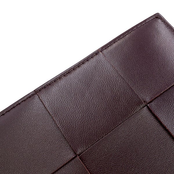 ボッテガヴェネタ 長財布 マキシイントレチャート ラウンドファスナー レザー 651368 BOTTEGA VENETA