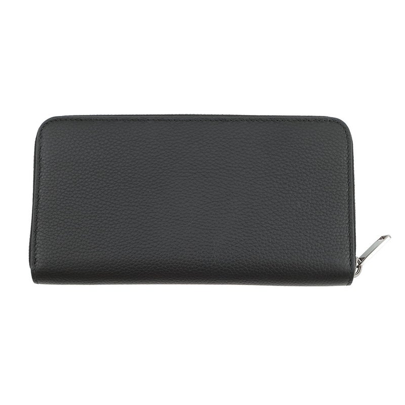 クリスチャン・ディオール 長財布 CD アイコン ロングジップウォレット グレインドカーフレザー 2ESBC252CDI 黒