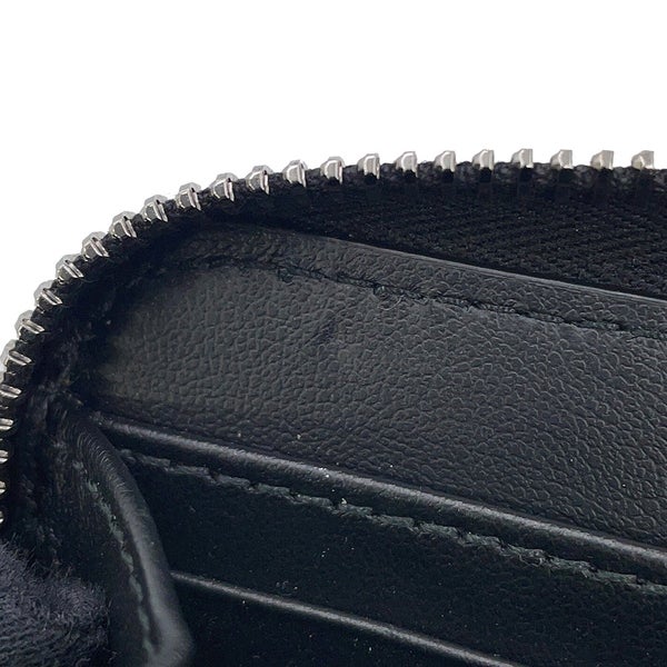 クリスチャン・ディオール 長財布 CD アイコン ロングジップウォレット グレインドカーフレザー 2ESBC252CDI 黒