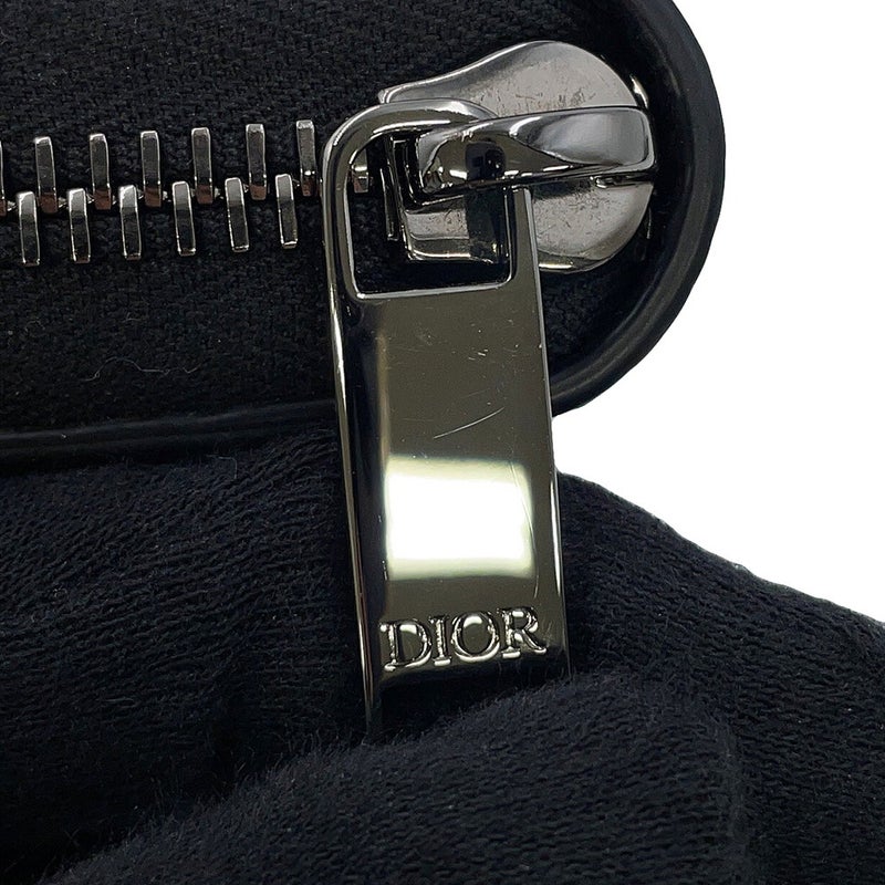 クリスチャン・ディオール 長財布 CD アイコン ロングジップウォレット グレインドカーフレザー 2ESBC252CDI 黒