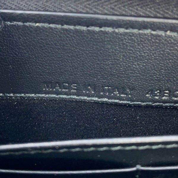 クリスチャン・ディオール 長財布 CD アイコン ロングジップウォレット グレインドカーフレザー 2ESBC252CDI 黒