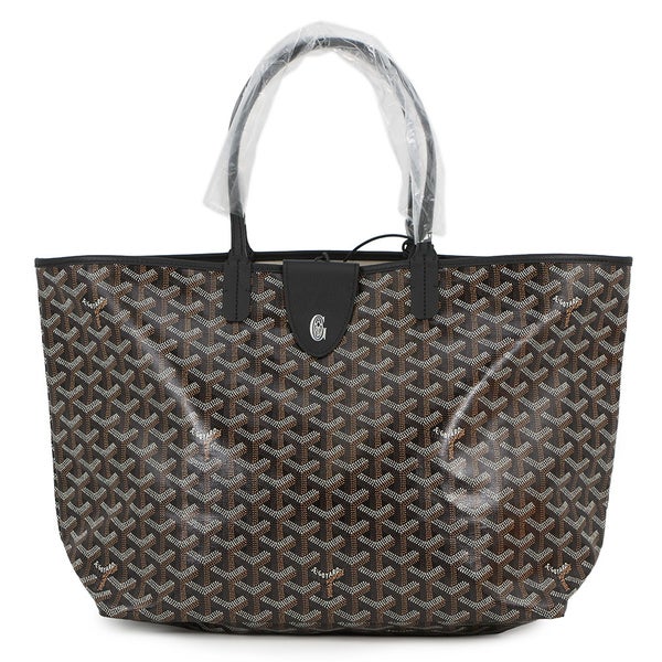 ゴヤール トートバッグ サンルイPM PVC レザー STLCROPMLTY01CL01P GOYARD ポーチ付き 黒