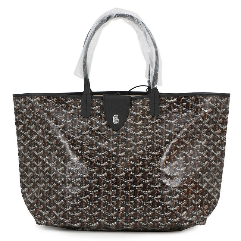 ゴヤール トートバッグ サンルイPM PVC レザー STLCROPMLTY01CL01P GOYARD ポーチ付き 黒