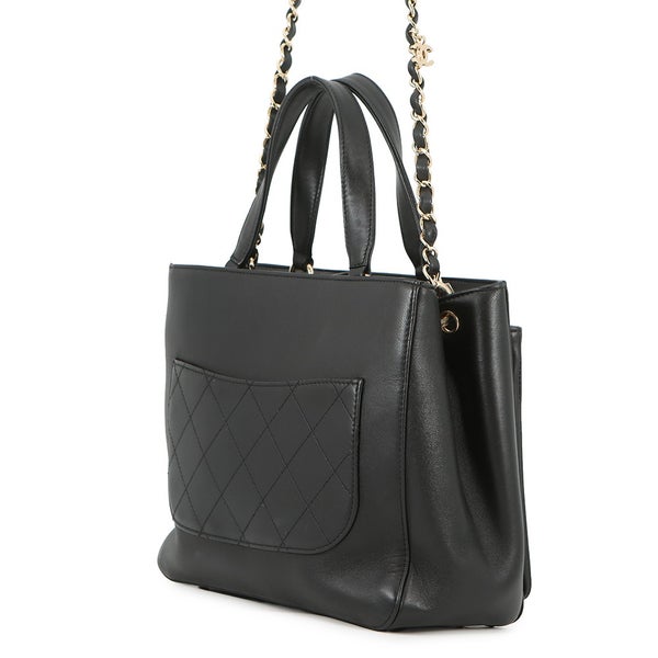 シャネル チェーンショルダーバッグ ココマーク レザー AS0326 CHANEL バッグ 2wayハンドバッグ 黒