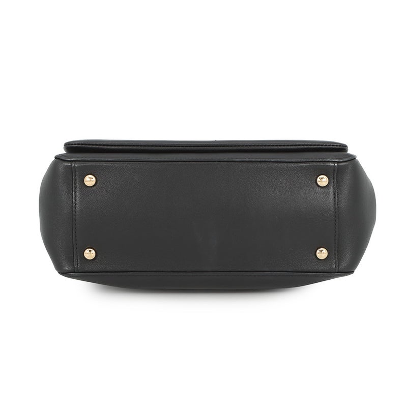 シャネル チェーンショルダーバッグ ココマーク レザー AS0326 CHANEL バッグ 2wayハンドバッグ 黒