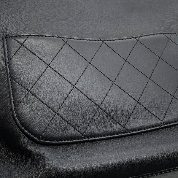 シャネル チェーンショルダーバッグ ココマーク レザー AS0326 CHANEL バッグ 2wayハンドバッグ 黒