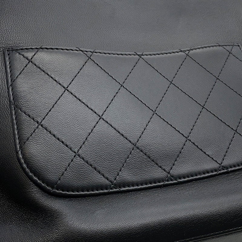 シャネル チェーンショルダーバッグ ココマーク レザー AS0326 CHANEL バッグ 2wayハンドバッグ 黒