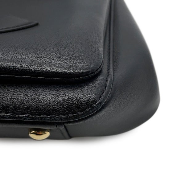 シャネル チェーンショルダーバッグ ココマーク レザー AS0326 CHANEL バッグ 2wayハンドバッグ 黒