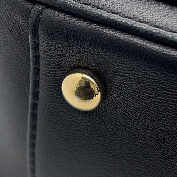 シャネル チェーンショルダーバッグ ココマーク レザー AS0326 CHANEL バッグ 2wayハンドバッグ 黒