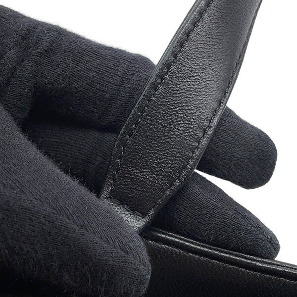 シャネル チェーンショルダーバッグ ココマーク レザー AS0326 CHANEL バッグ 2wayハンドバッグ 黒