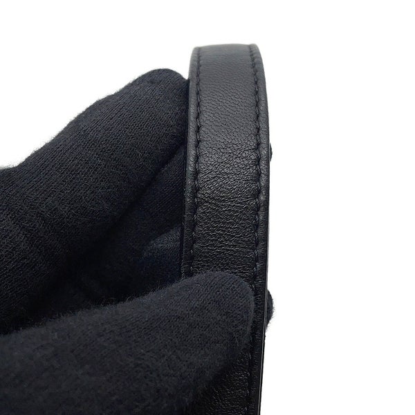 シャネル チェーンショルダーバッグ ココマーク レザー AS0326 CHANEL バッグ 2wayハンドバッグ 黒