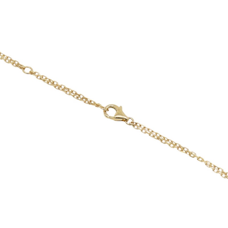 カルティエ ネックレス LOVE サークル ダイヤモンド 2P 計0.03ct K18YGイエローゴールド B7219500 Cartier ラブ ペンダント