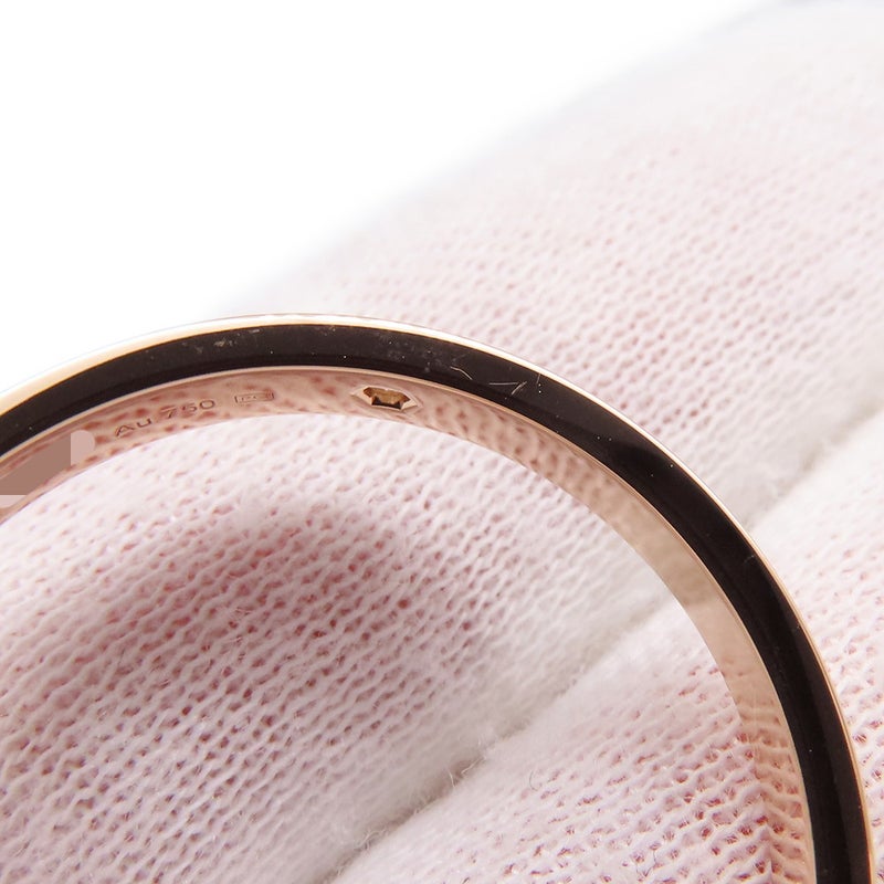 カルティエ ピアス Love フープ イヤリング ミディアムモデル ダイヤモンド 6P 計0.13ct K18PGピンクゴールド B8301433 ラブフープ