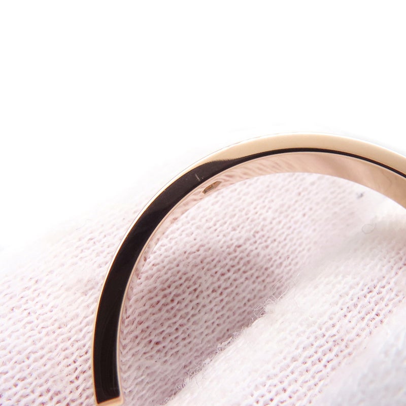 カルティエ ピアス Love フープ イヤリング ミディアムモデル ダイヤモンド 6P 計0.13ct K18PGピンクゴールド B8301433 ラブフープ