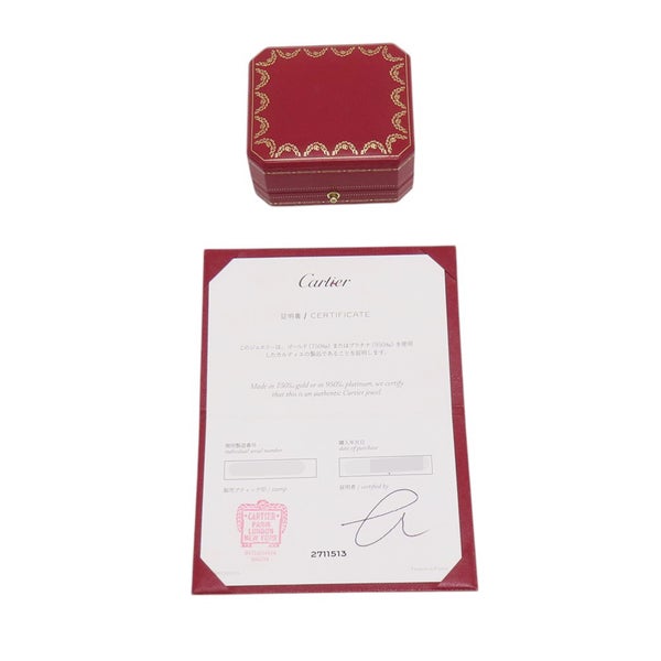 カルティエ ピアス Love フープ イヤリング ミディアムモデル ダイヤモンド 6P 計0.13ct K18PGピンクゴールド B8301433 ラブフープ