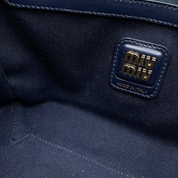 ミュウミュウ ハンドバッグ アイビー コーデュロイ 5BA284 Miu Miu 2way