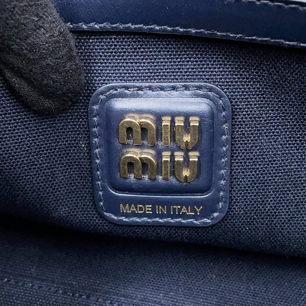 ミュウミュウ ハンドバッグ アイビー コーデュロイ 5BA284 Miu Miu 2way