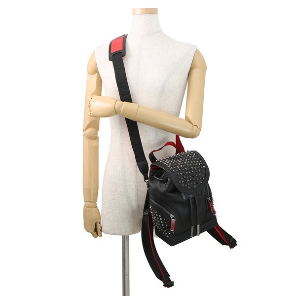 クリスチャン・ルブタン リュック エクスプローラーファンク スタッズ バックパック スモール 3215038 黒 2way