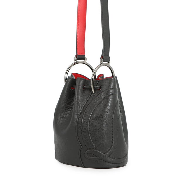 クリスチャン・ルブタン ショルダーバッグ BY MY SIDE バイ マイ サイド バケットバッグ 3235080 Christian Louboutin 黒