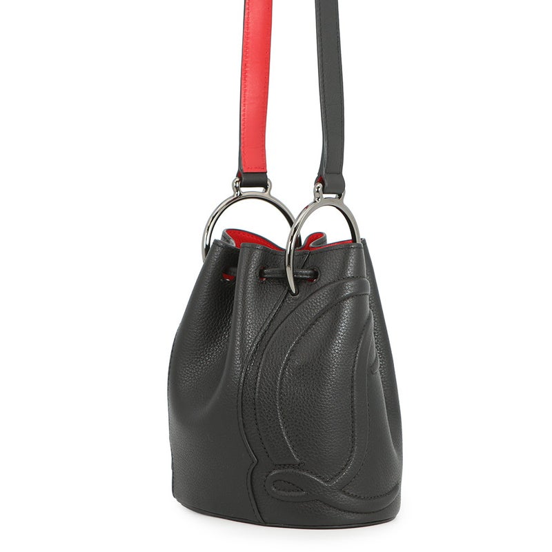 クリスチャン・ルブタン ショルダーバッグ BY MY SIDE バイ マイ サイド バケットバッグ 3235080 Christian Louboutin 黒