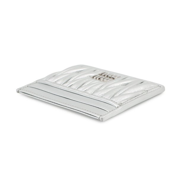 ミュウミュウ カードケース マテラッセ ロゴ ナッパレザー 5MC076 Miu Miu 財布