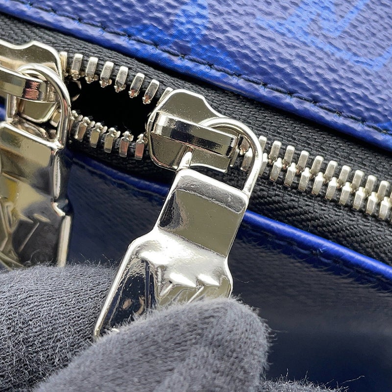 ルイヴィトン リュック タイガラマ ディスカバリー・バックパックPM M30229 LOUIS VUITTON バッグ ブルー