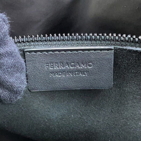 サルヴァトーレ・フェラガモ トートバッグ East-West レザー 241434 Ferragamo 黒