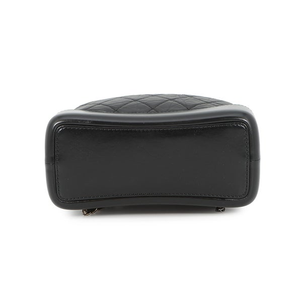 シャネル リュック ガブリエル ドゥ シャネル スモール ココマーク マトラッセ エイジドカーフスキン A94485 CHANEL 黒