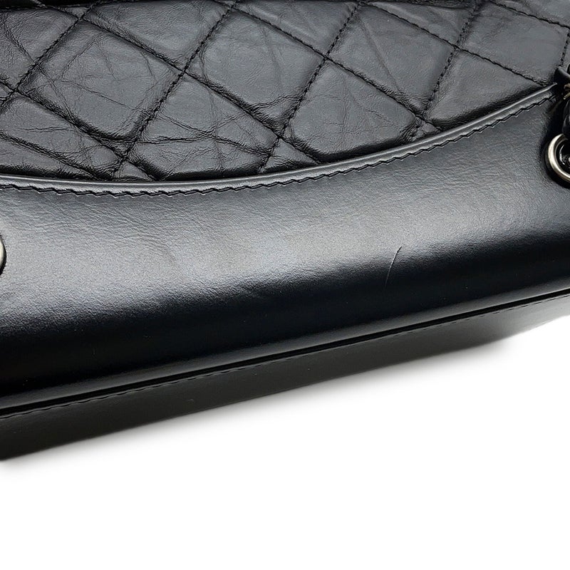 シャネル リュック ガブリエル ドゥ シャネル スモール ココマーク マトラッセ エイジドカーフスキン A94485 CHANEL 黒