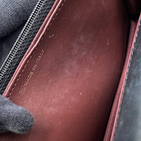 シャネル チェーンウォレット クラシック マトラッセ ココマーク ラムスキン AP0250 CHANEL 財布 黒