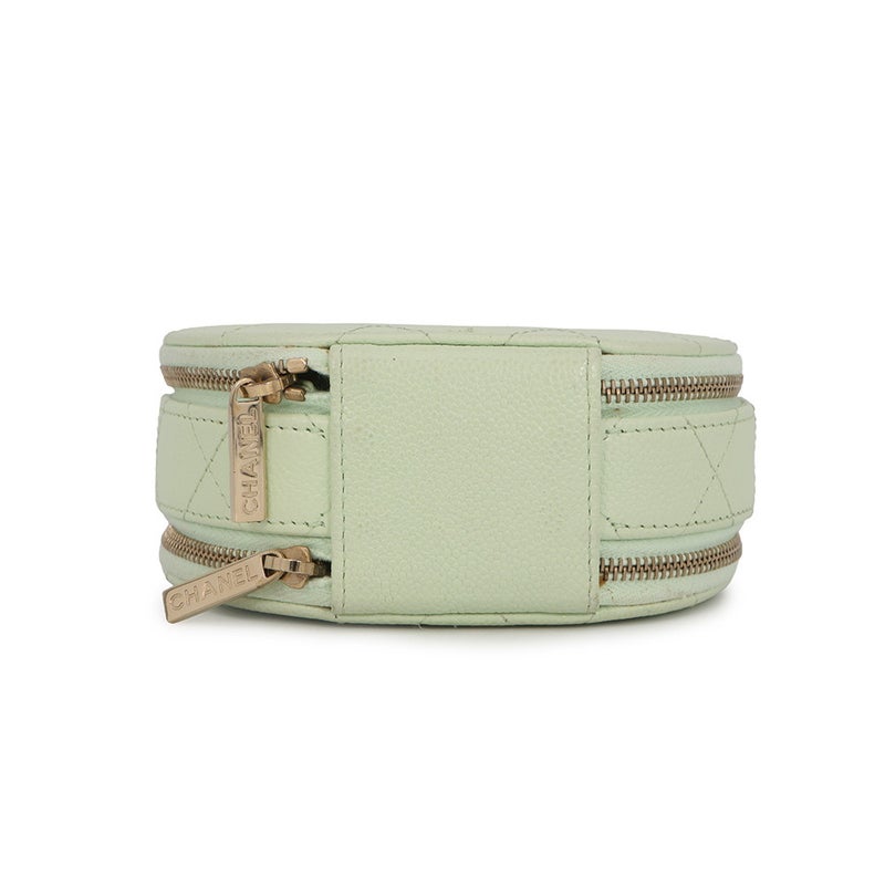 シャネル チェーンショルダーバッグ マトラッセ スモールヴァニティバッグ キャビアスキン AP2502 CHANEL