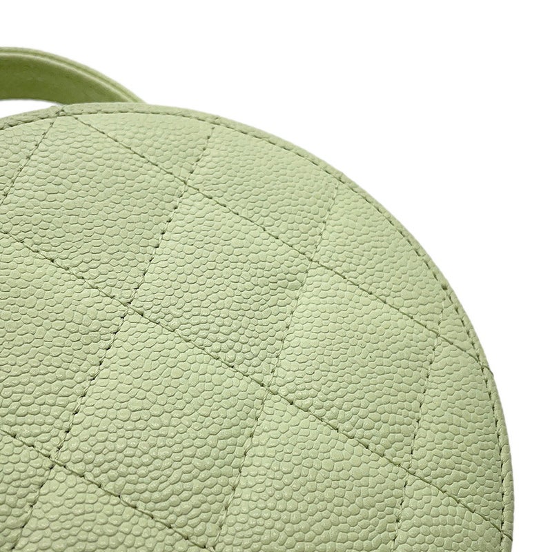 シャネル チェーンショルダーバッグ マトラッセ スモールヴァニティバッグ キャビアスキン AP2502 CHANEL