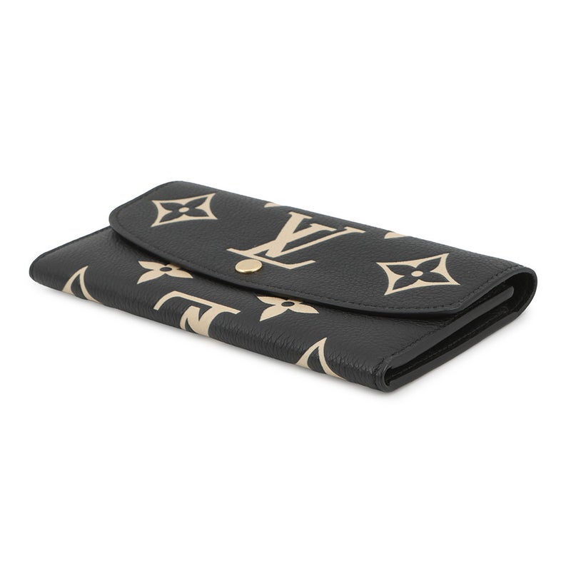 ルイヴィトン 長財布 モノグラム・アンプラント ポルトフォイユ・エミリー M83138 LOUIS VUITTON ヴィトン 財布 黒 ブラック