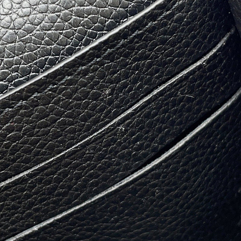 ルイヴィトン 長財布 モノグラム・アンプラント ポルトフォイユ・エミリー M83138 LOUIS VUITTON ヴィトン 財布 黒 ブラック