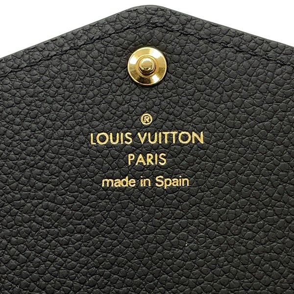 ルイヴィトン 長財布 モノグラム・アンプラント ポルトフォイユ・サラ M80496 LOUIS VUITTON ヴィトン 財布 ブラック 黒
