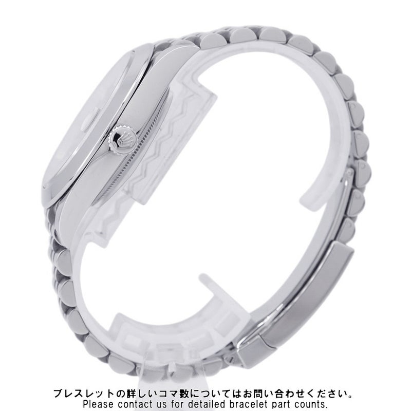 ロレックス デイトジャスト41 ランダムシリアル ルーレット 126300 ROLEX 腕時計 ブライトブルー文字盤