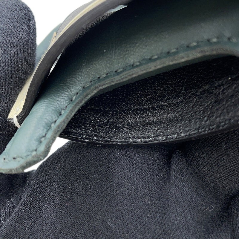 エルメス バッグチャーム ロデオPM ロベオ 24 ヴェールマングローブ/ブラック/クレ ラムスキン/スイフト K刻印 HERMES