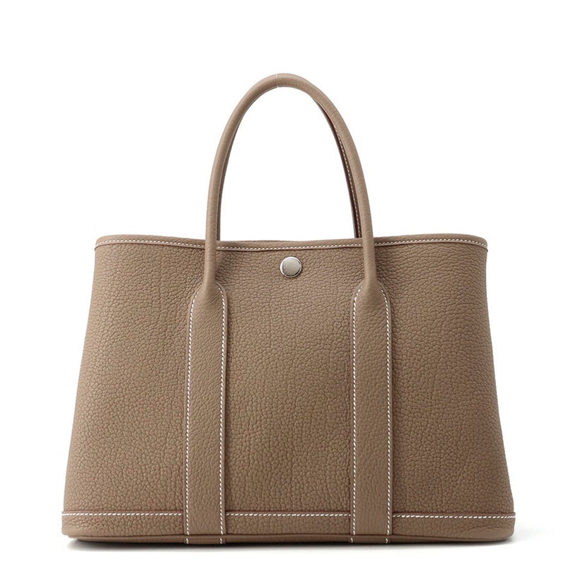 エルメス トートバッグ ガーデンパーティTPM エトゥープ/シルバー金具 ネゴンダ K刻印