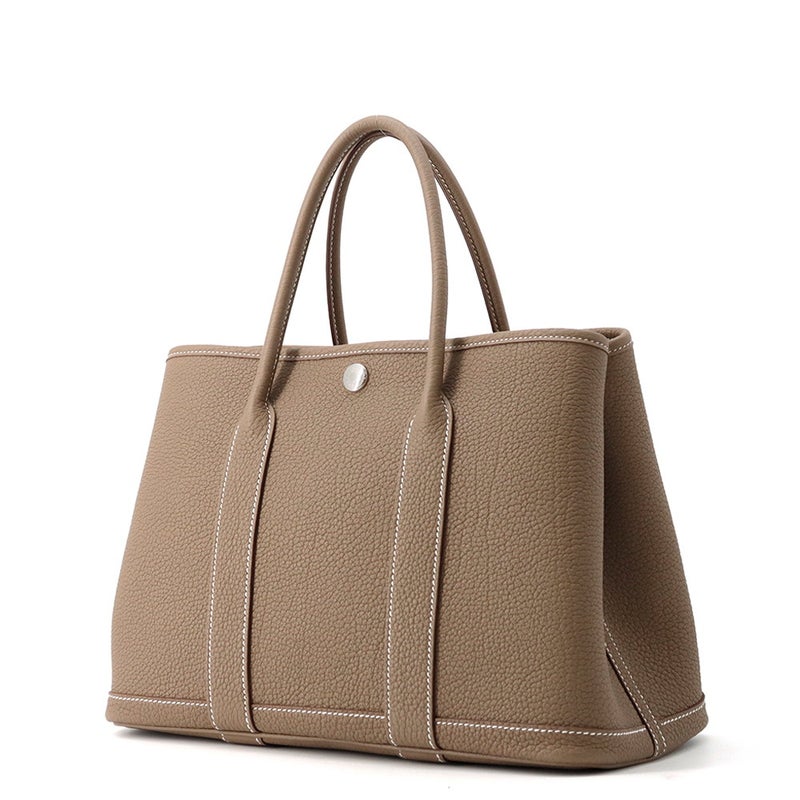 エルメス トートバッグ ガーデンパーティTPM エトゥープ/シルバー金具 ネゴンダ K刻印