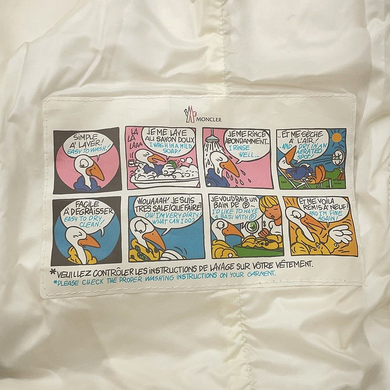 モンクレール ダウンジャケット AVOCE アヴォーチェ レディースサイズ00 J20931A00151539ZD MONCLER 白