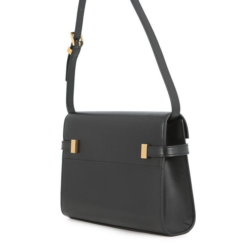 サンローランパリ ショルダーバッグ マンハッタン スモール カーフレザー 675626 SAINT LAURENT PARIS 黒